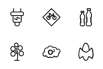 Ecology Vector Icons Icon Pack