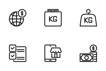 Ecommerce And Business Icon Pack