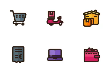 Ecommerce And Industry Icon Pack