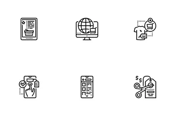Ecommerce And Online Shopping Icon Pack