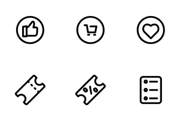 Ecommerce And Online Store Icon Pack