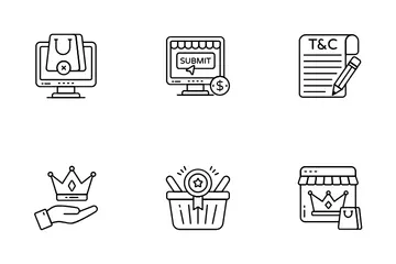 Ecommerce And Shopping Icon Pack