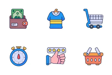 Ecommerce And Shopping Icon Pack