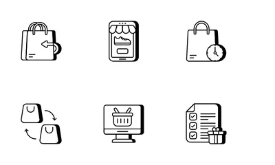 Ecommerce And Shopping Icon Pack