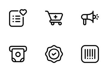 Ecommerce And Shopping Icon Pack