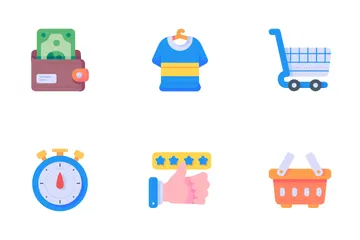 Ecommerce And Shopping Icon Pack