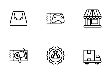 Ecommerce Elements Icon Pack