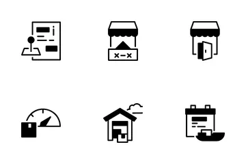 Ecommerce Interface Icon Pack