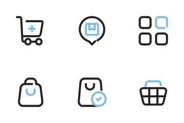 Ecommerce Interface Icon Pack