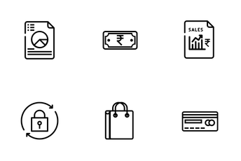 Ecommerce Objects Icon Pack