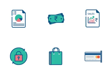 Ecommerce Objects Icon Pack