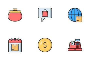 Ecommerce & Online Shop Icon Pack