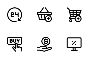 ECommerce Shop Icon Pack