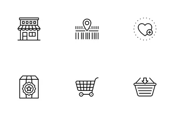 Ecommerce Shopping Icon Pack