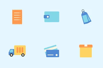 Ecommerce Shopping Icon Pack