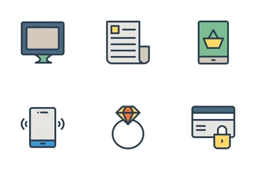 Ecommerce Shopping Vol 1 Icon Pack