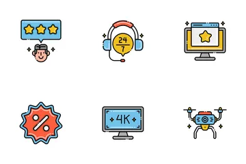 ECommerce Technology Icon Pack