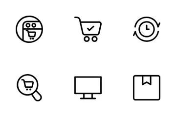 Ecommerce UI Icon Pack