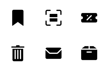Ecommerce User Interface Icon Pack