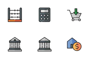 Economia Pacote de Ícones