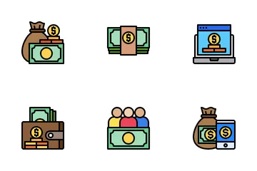 Economía Paquete de Iconos