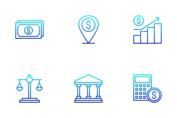 Economia e Finanças Pacote de Ícones