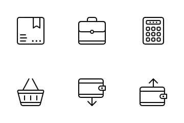 Negocios y economía Paquete de Iconos