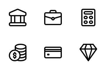 Economic And Finance Icon Pack