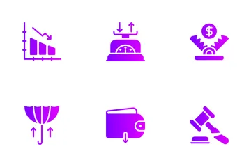 Economic Crisis Icon Pack