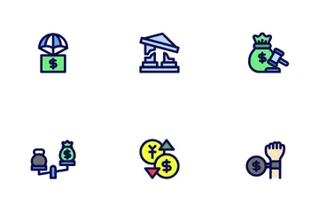 Economic Crisis Icon Pack