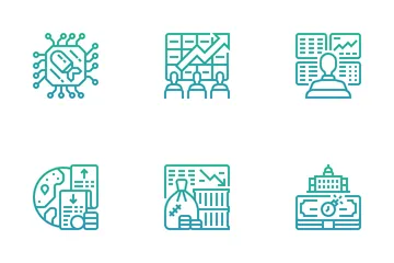 Economic Crisis Icon Pack