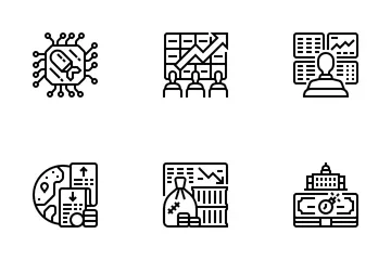 Economic Crisis Icon Pack