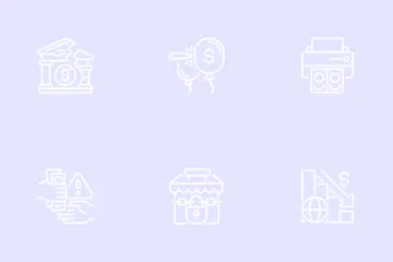 Economic Crisis Icon Pack