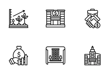 Economic Development Icon Pack