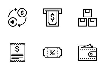 Économie Pack d'Icônes