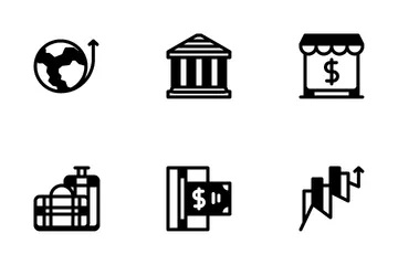 Économie Pack d'Icônes