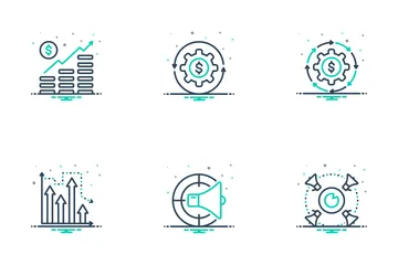 Économie d'entreprise Pack d'Icônes