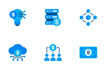 Économie numérique Pack d'Icônes