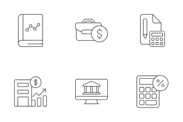 Economy & Financial Icon Pack