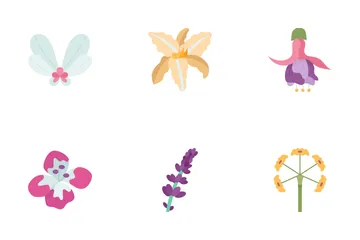 Edible Flowers Icon Pack