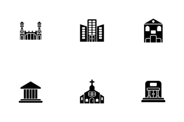 Edifícios Icon Pack