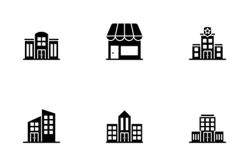 Edificios Icon Pack