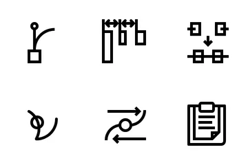 Interface utilisateur de l'éditeur Vol 3 Pack d'Icônes