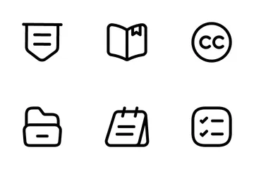 Editing Content Icon Pack