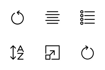 Editing Text Icon Pack