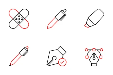 Editing Tools Icon Pack