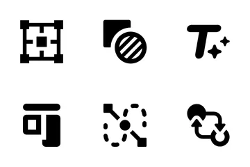 Editing Tools Icon Pack