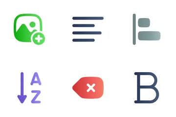 Editing Tools Icon Pack