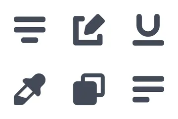 Editorial Dashboard Icon Pack