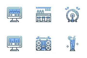 Edm Party Icon Pack